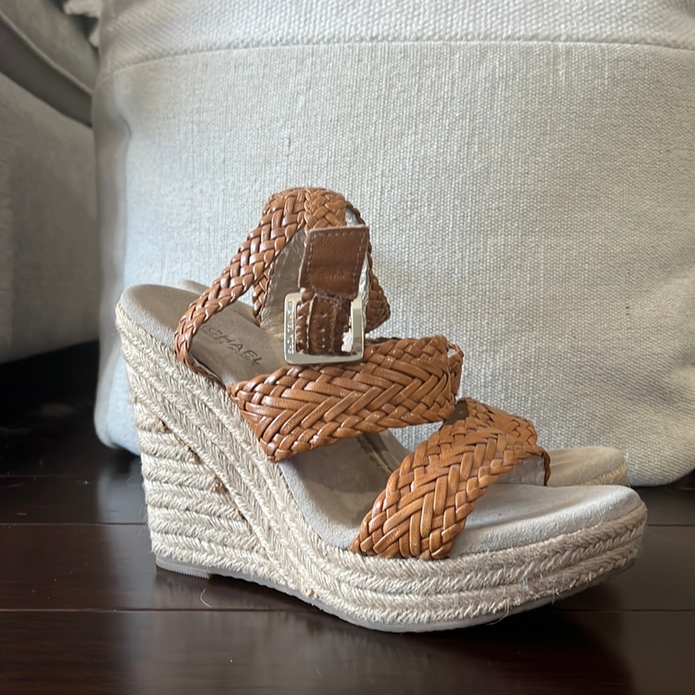 MICHAEL KORS espadrilles. Worn twice and in great shape!